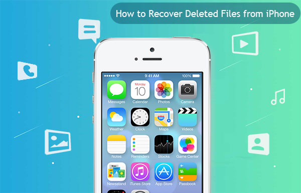 how to recover deleted files from iphone