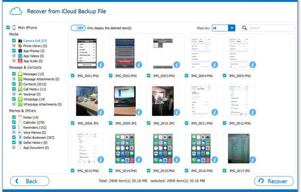 recover photos from icloud