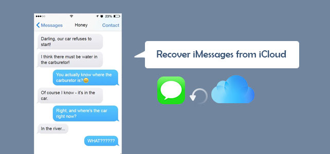 recover imessages from icloud