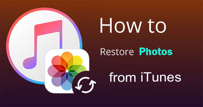 how to recover photos from itunes backup