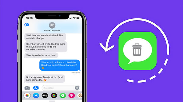 recover deleted text messages iphone without computer