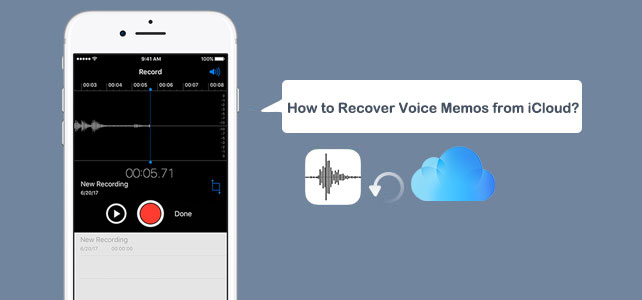 how to recover voice memos from icloud