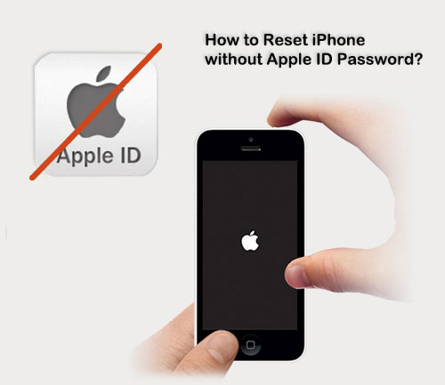 how to reset iphone without apple id password