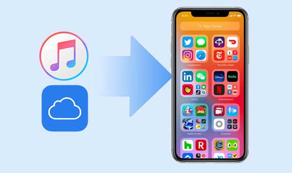 how to restore iphone from backup after setup