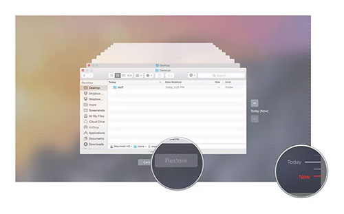 retrieve calendar from mac