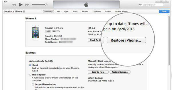 how to restore deleted videos on iphone from itunes backup