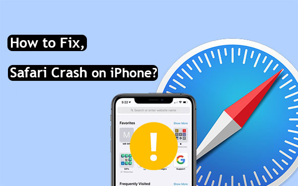 safari crash on iphone