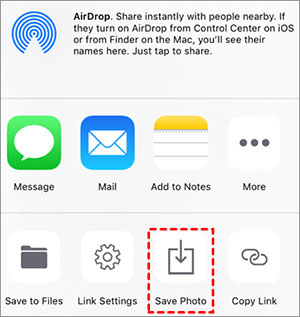save photos from onedrive