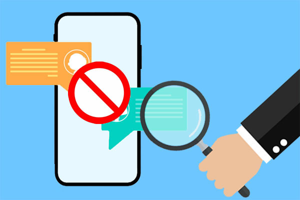 how to see blocked messages on iphone