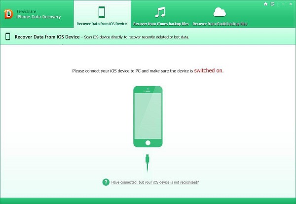 iphone data recovery tool like tenorshare