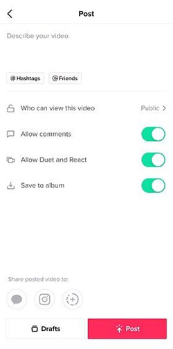 how to find deleted tiktoks draft videos