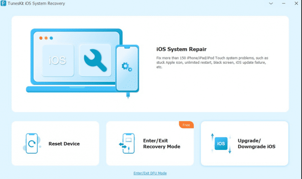 tuneskit ios system recovery alternative