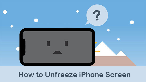 unfreeze iphone