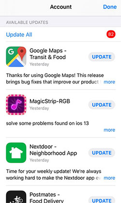 update apps to fix iphone keeps restarting