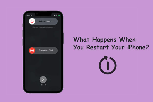 what happens when you restart your iphone