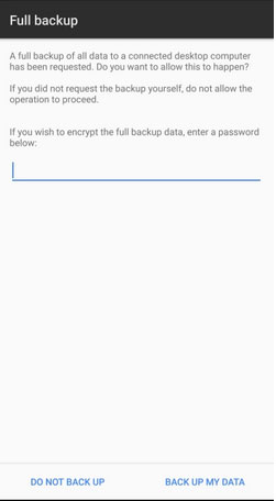 switch to new android phone using adb backup