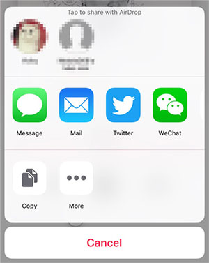 how to transfer messages to new iphone via airdrop