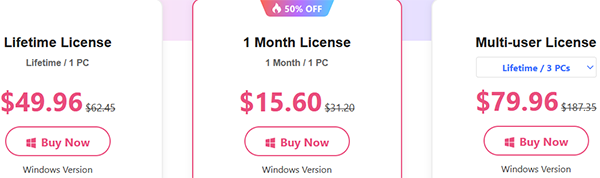 aiseesoft mobiesync pricing