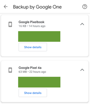 transfer apps from android to android via google backup