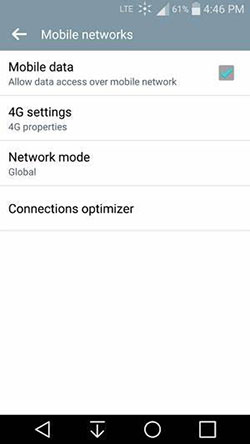 disable connections optimizer to fix move to ios stuck preparing