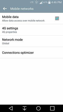 disable connection optimizer
