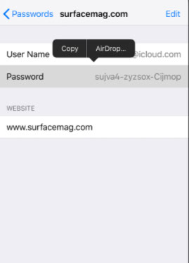 how to transfer passwords to new iphone with airdrop