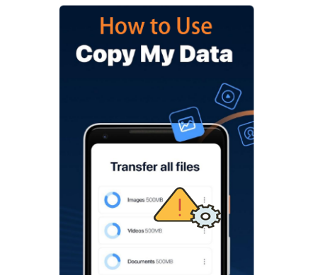 copy my data app not working