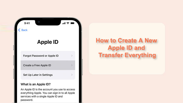 create new apple id and transfer everything