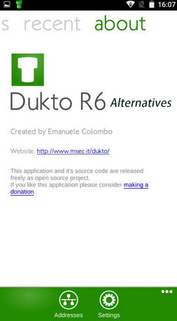 dukto r6 alternative