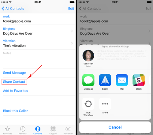get contacts from iphone to samsung