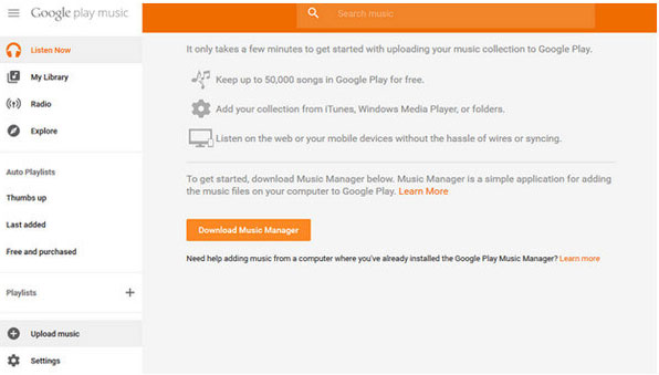 how to transfer music to pixel with google play music