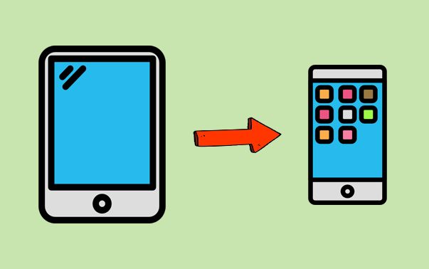 how to transfer files from ipad to iphone