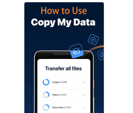 transfer data from mi phone to iphone via copy my data