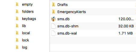 transfer text messages from android to iphone with sms db
