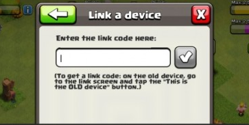 transfer clash of clans from android to iphone by linking devices