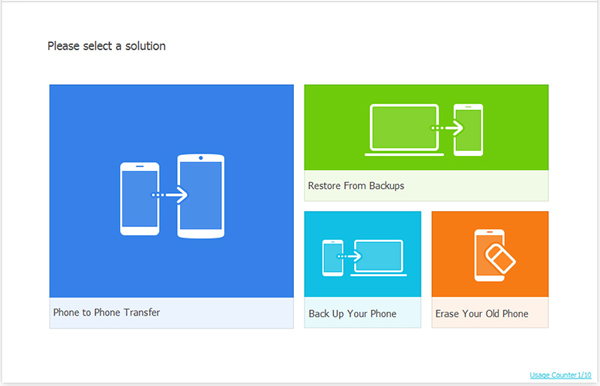 copy data from phone to phone