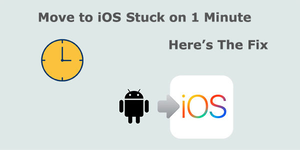 move to ios stuck on 1 minute