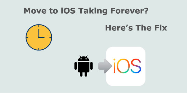 move to ios taking forever