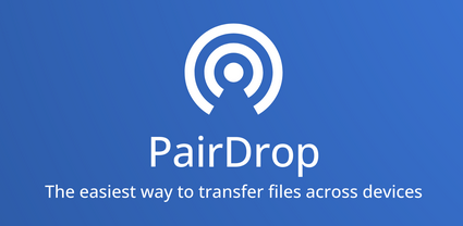 snapdrop alternative like pairdrop