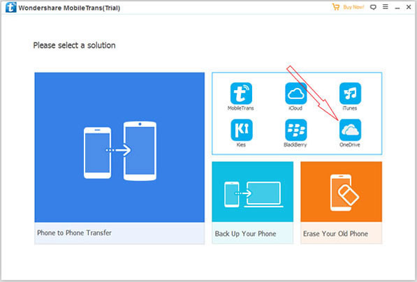 restore data from onedrive