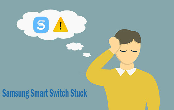 samsung smart switch stuck
