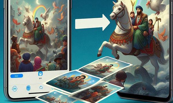 how to send iphone photos to android without losing quality