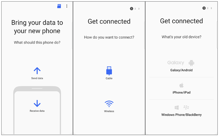 how to transfer data from iphone to samsung with smart switch