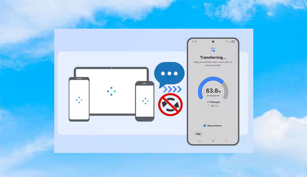 smart switch not transferring messages