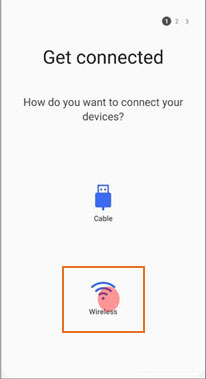 choose a connection mode