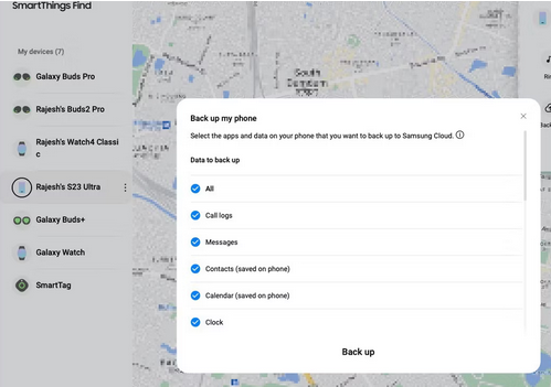 retrieve texts from broken android with smartthings find