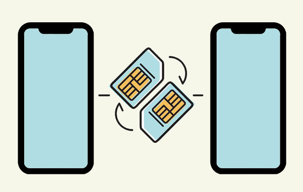 switching sim cards between iphones