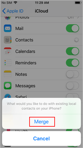 restore deleted iphone contacts from icloud backup