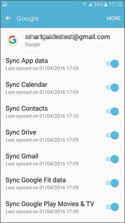 transfer from samsung to huawei free with google sync