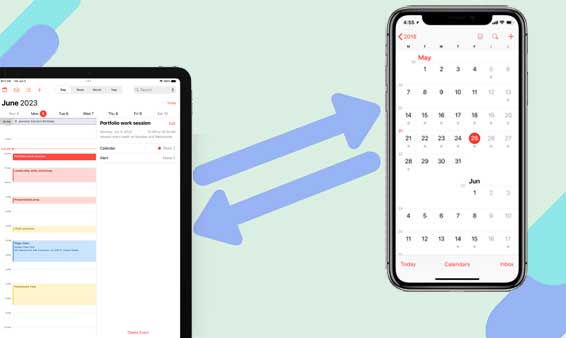 sync iphone and ipad calendars